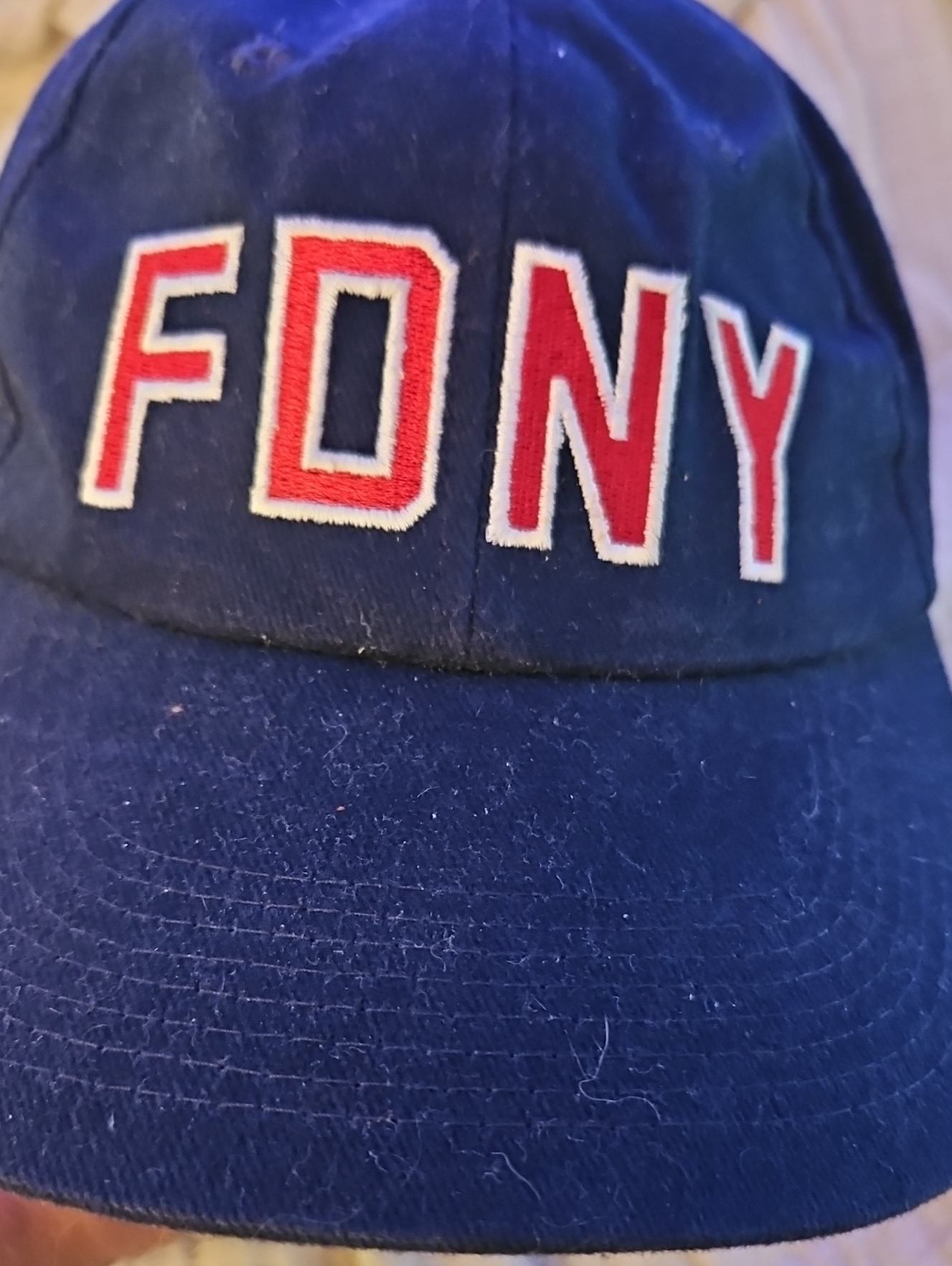 Vintage Baseball Hat From 911 Fighters Fdny Made For Collectible Rare